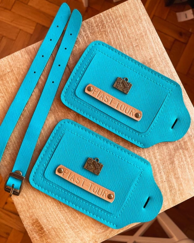 personalizowana zawieszka do bagażu, personalizowany identyfikator do walizki