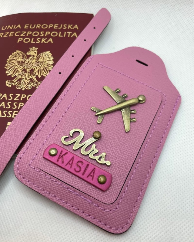 personalizowany Identyfikator, zawieszka do bagażu personalizowana