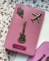 personalizowane etui na paszport z przypinkami, personalizowany pokrowiec na paszport