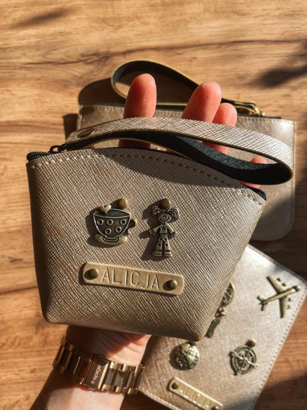 personalizowana portmonetka, personalizowany portfel