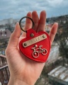 personalizowany brelok z imieniem serce