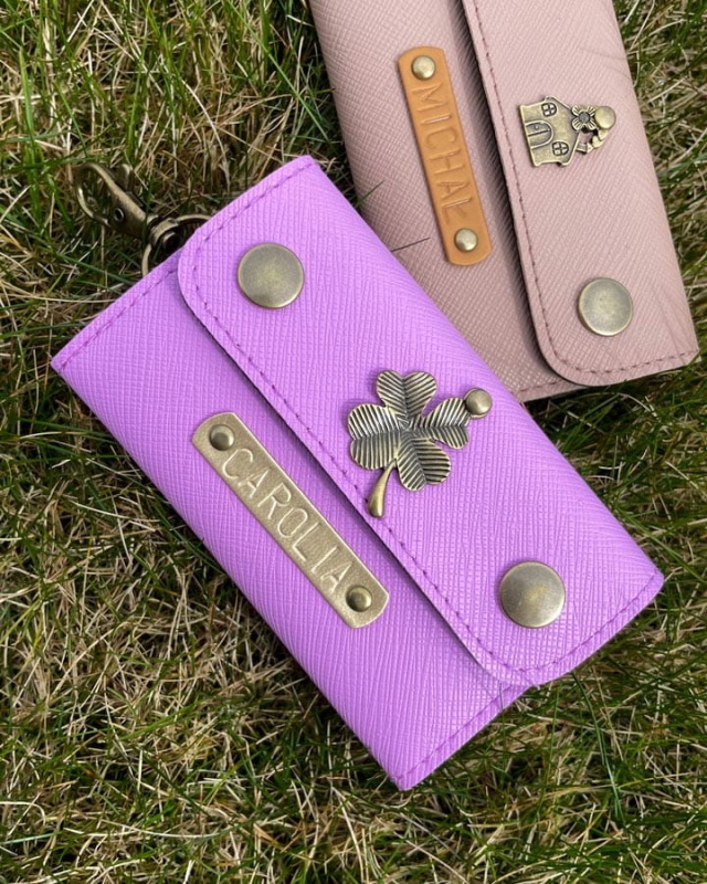 personalizowane etui na klucze, organizer na klucze dla kobiety mężczyzny