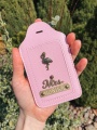 personalizowana zawieszka do bagażu, personalizowany identyfikator do walizki