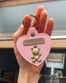 personalizowany brelok serce dla dziecka