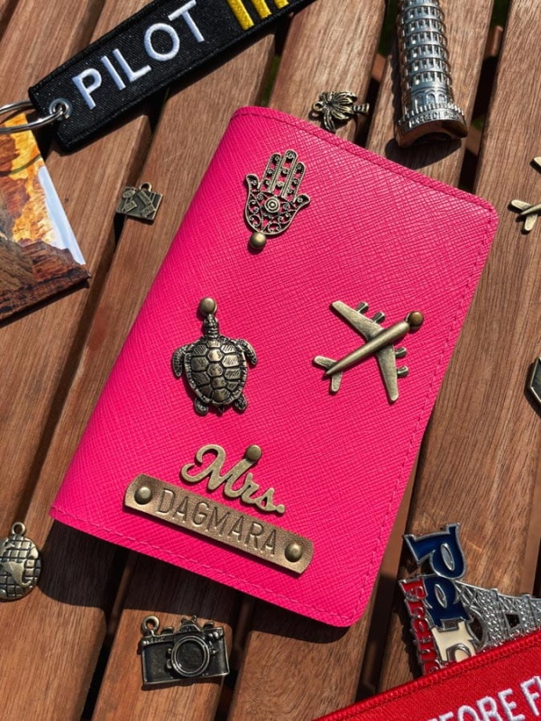 personalizowane etui na paszport, personalizowany pokrowiec na paszport
