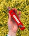 personalizowany brelok  z własnym napisem imieniem do kluczy na szczęście
