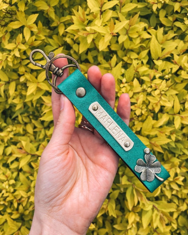 personalizowany brelok z grawerem