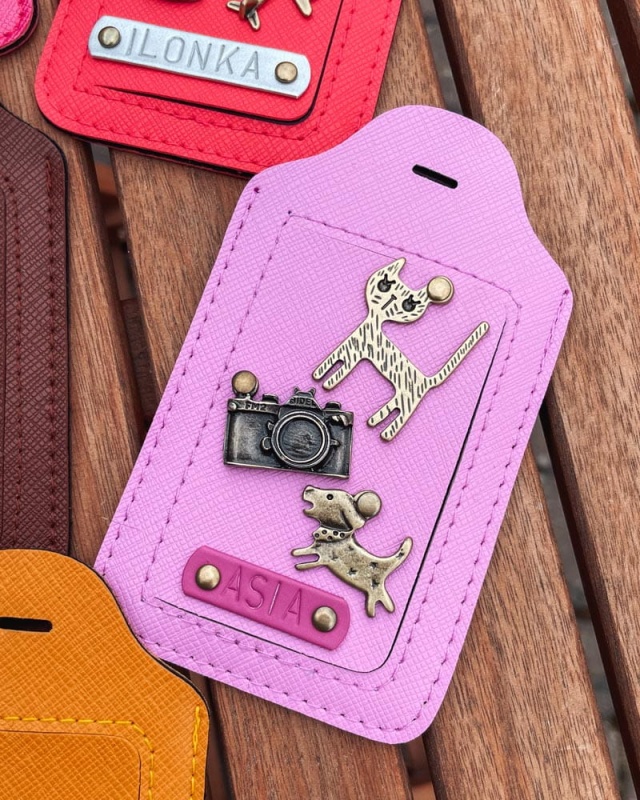 personalizowany zawieszka do bagażu, personalizowany identyfikator do walizki