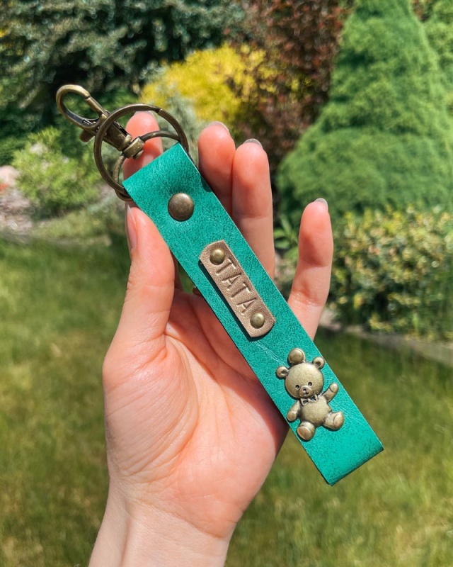 personalizowany brelok z grawerem