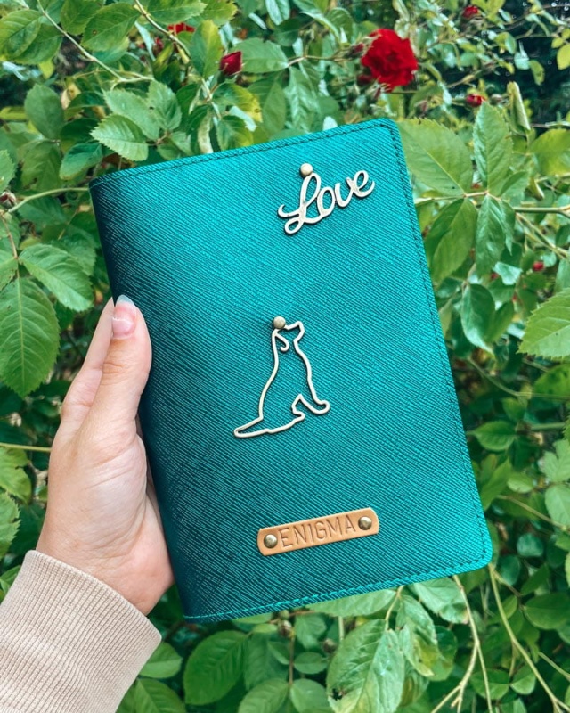 personalizowane etui na paszport psa, kota, zwierząt, personalizowana okładka A6, etui na książeczkę zdrowia psa weterynaryjną