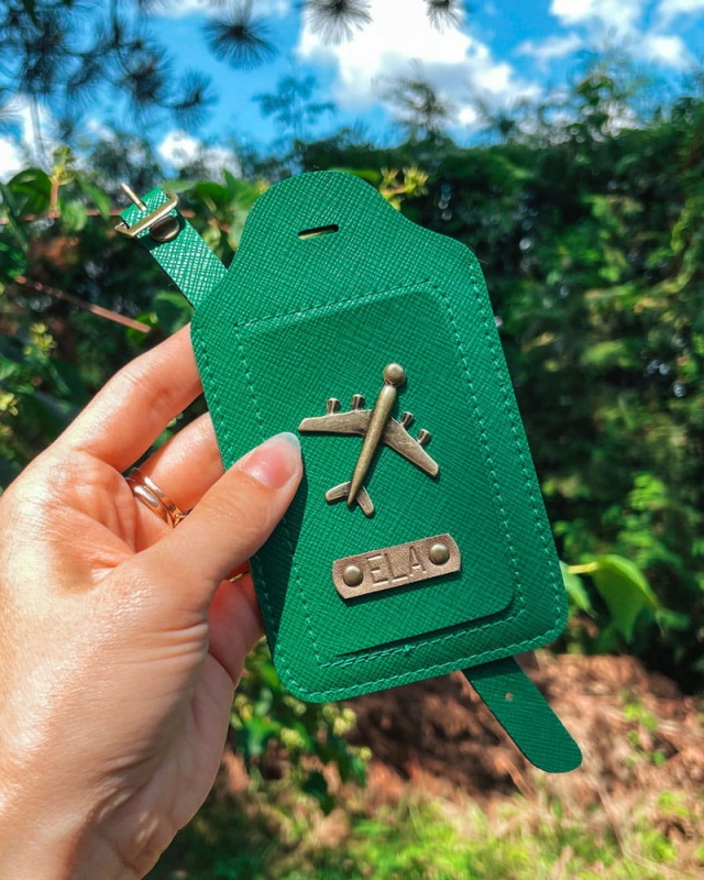 personalizowana zawieszka do bagażu, personalizowany identyfikator do walizki