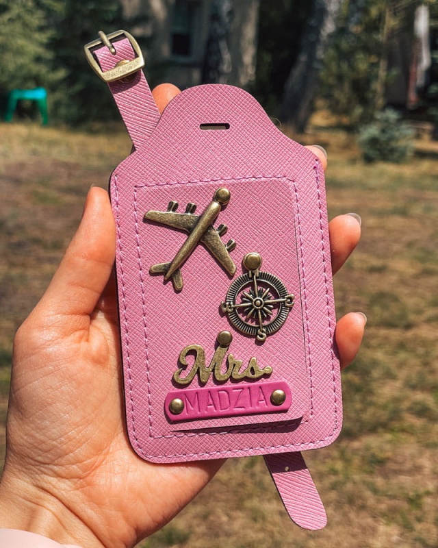 personalizowany Identyfikator, zawieszka do bagażu personalizowana
