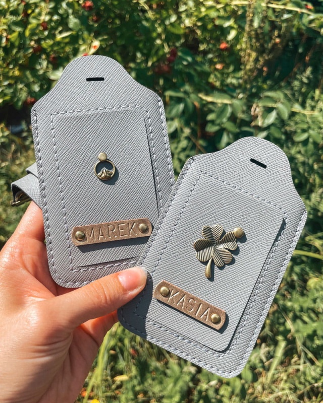 Identyfikator, zawieszka do bagażu personalizowana