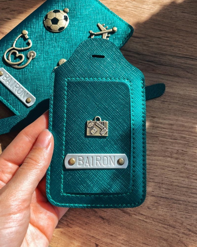 personalizowany Identyfikator, zawieszka do bagażu personalizowana