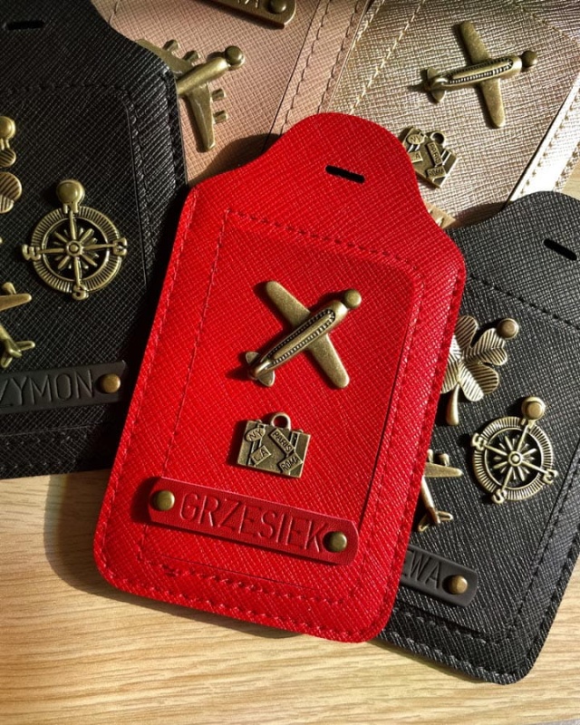 personalizowany Identyfikator, zawieszka do bagażu personalizowana
