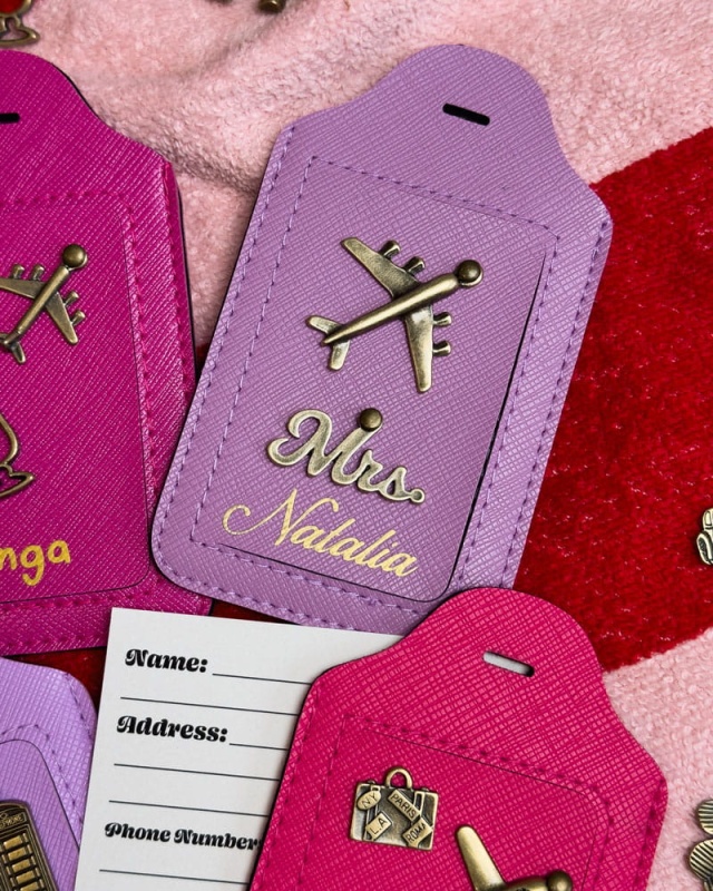 personalizowany zawieszka do bagażu, personalizowany identyfikator do walizki