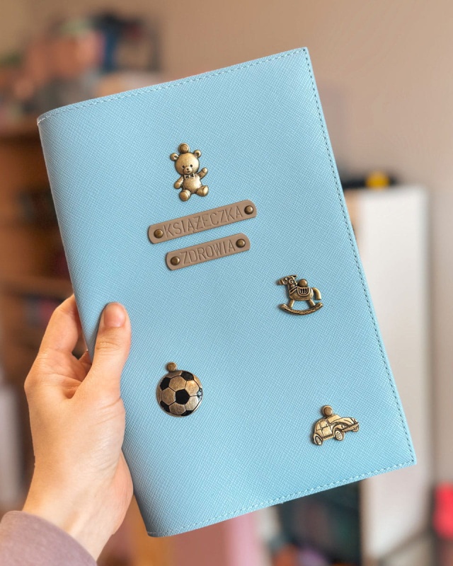 Personalizowana okładka, etui na książeczkę zdrowia dziecka