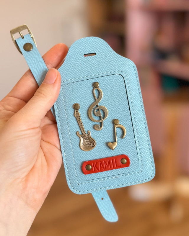 personalizowany Identyfikator, zawieszka do bagażu personalizowana