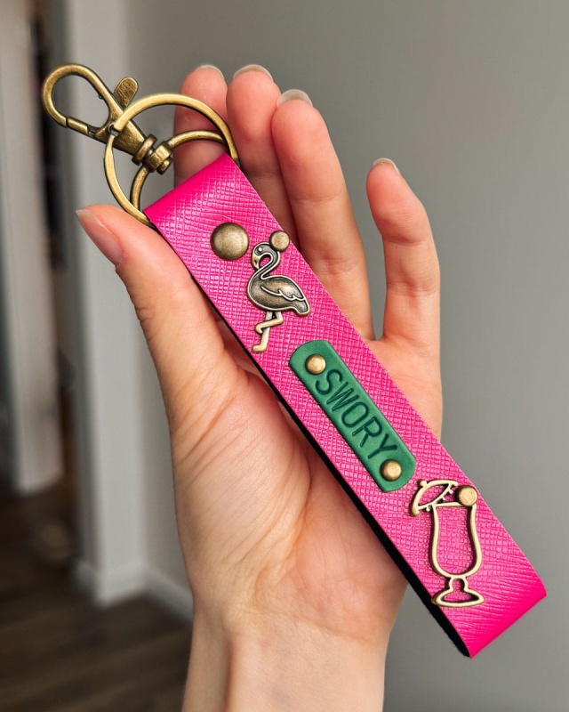 personalizowany brelok, brelok z napisem, brelok z imieniem
