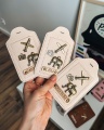 personalizowana zawieszka do bagażu, identyfikator do walizki