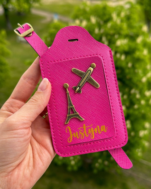 personalizowany Identyfikator, zawieszka do bagażu personalizowana