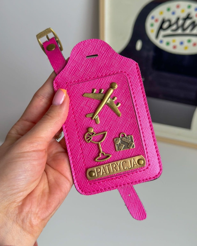 personalizowany Identyfikator, zawieszka do bagażu personalizowana