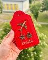 personalizowany zawieszka do bagażu, personalizowany identyfikator do walizki