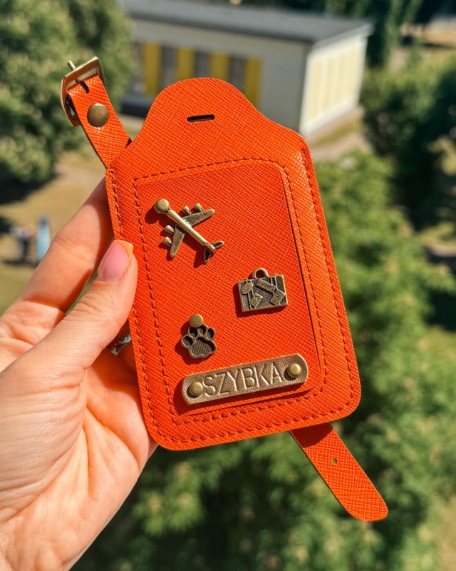 personalizowany zawieszka do bagażu, personalizowany identyfikator do walizki