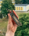 personalizowany brelok do kluczy, brelok z imieniem, brelok dla niej, różowy brelok personalizowany