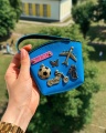 personalizowany portfel, personalizowana portmonetka statua wolności planeta