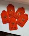 personalizowany zawieszka do bagażu, personalizowany identyfikator do walizki