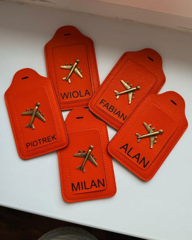 personalizowany zawieszka do bagażu, personalizowany identyfikator do walizki