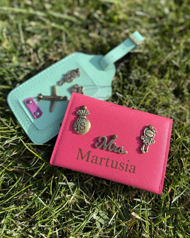 Portfel, personalizowane etui na dowód osobisty i karty