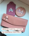 Personalizowany portfel damski - grafika Capital Letter
