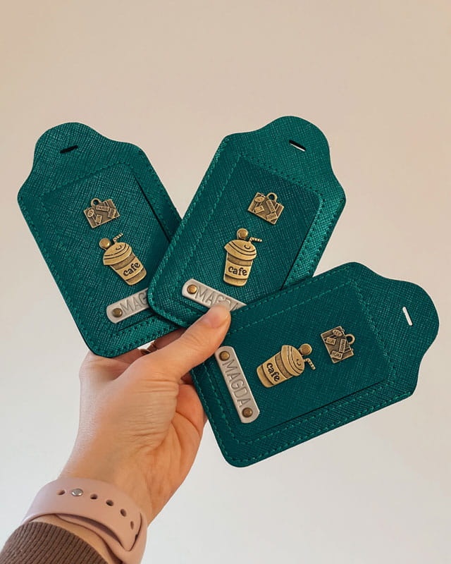 Identyfikator, zawieszka do bagażu personalizowana