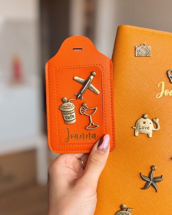 personalizowany zawieszka do bagażu, personalizowany identyfikator do walizki