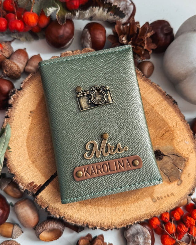 Portfel, personalizowane etui na dowód osobisty i karty