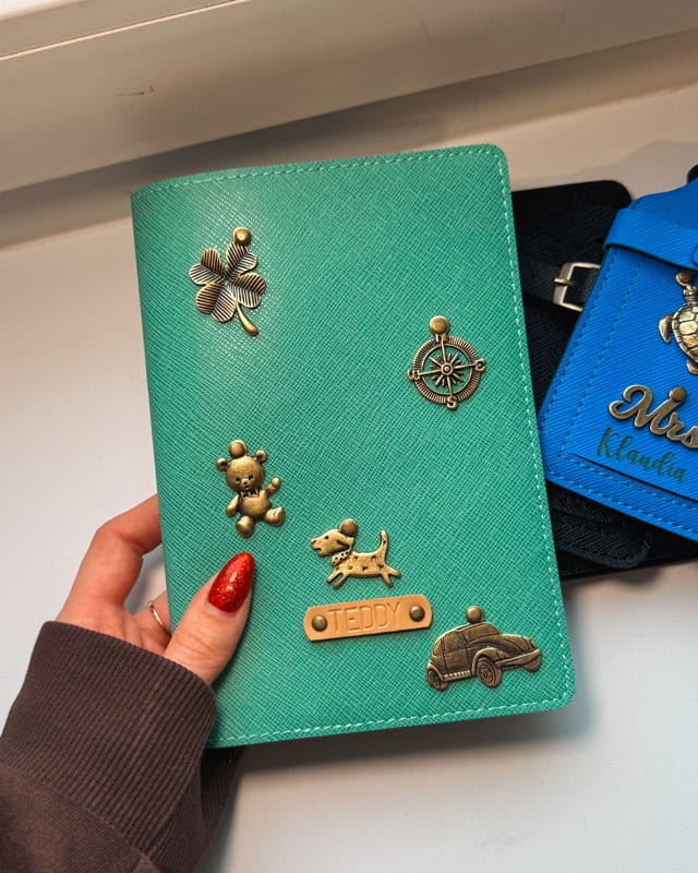 etui na paszport dla psa kota personalizowane, etui na książeczkę zdrowia psa kota zwierząt personalizowane