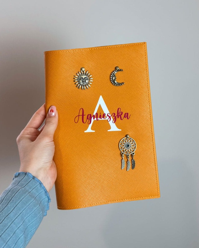 Personalizowana okładka A5, personalizowany kalendarz, notatnik
