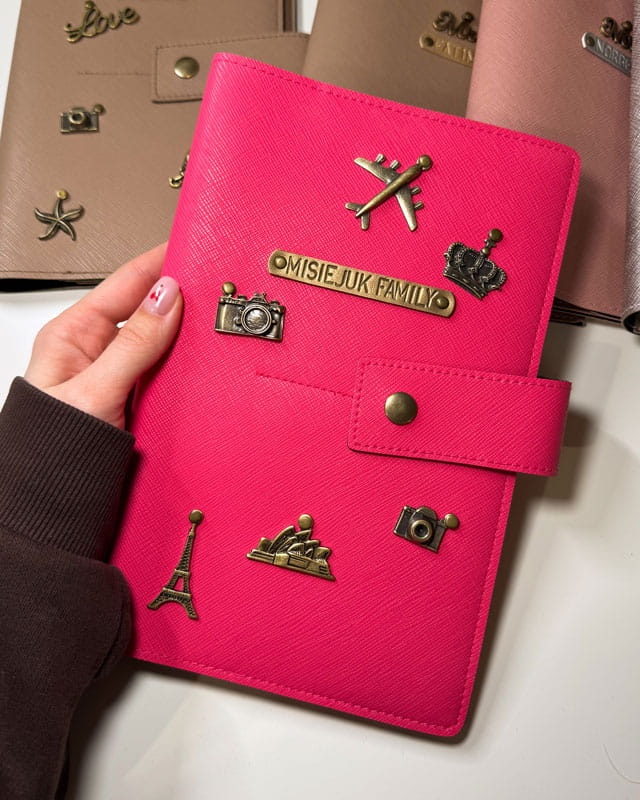 Organizer Podróżny Rodzinny, Etui na 4 Paszporty