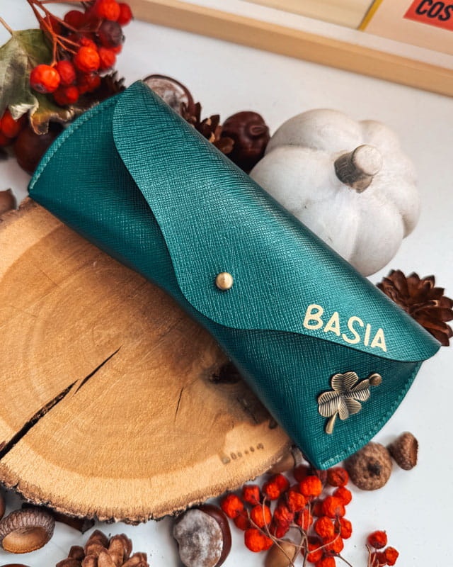 personalizowane etui na okulary przeciwsłoneczne
