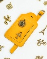 Identyfikator, zawieszka do bagażu personalizowana - Yellow