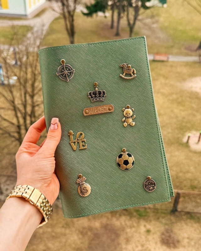 Personalizowana okładka, etui na książeczkę zdrowia dziecka