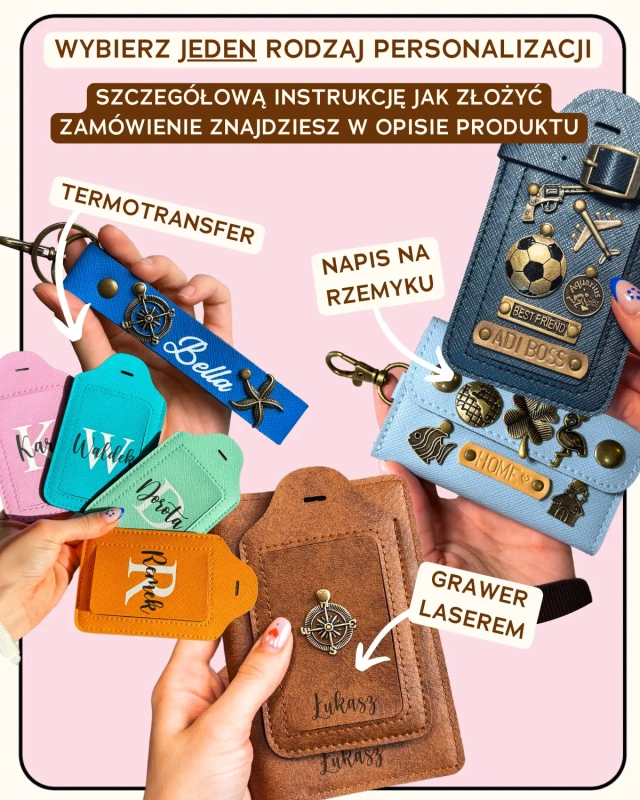 WYBIERZ JEDEN Z TRZECH RODZAJÓW PERSONALIZACJI