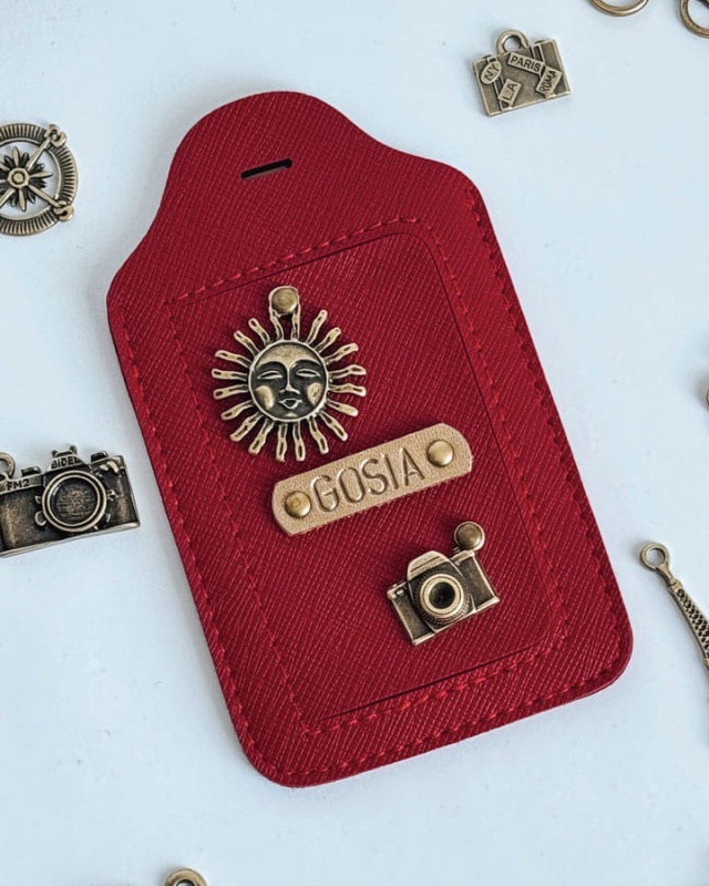 Identyfikator, zawieszka do bagażu personalizowany - Cherry