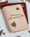 personalizowane etui na paszport okładka z przypinkami