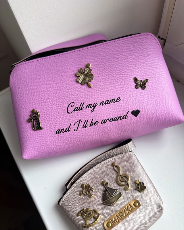 personalizowana kosmetyczka, torebka