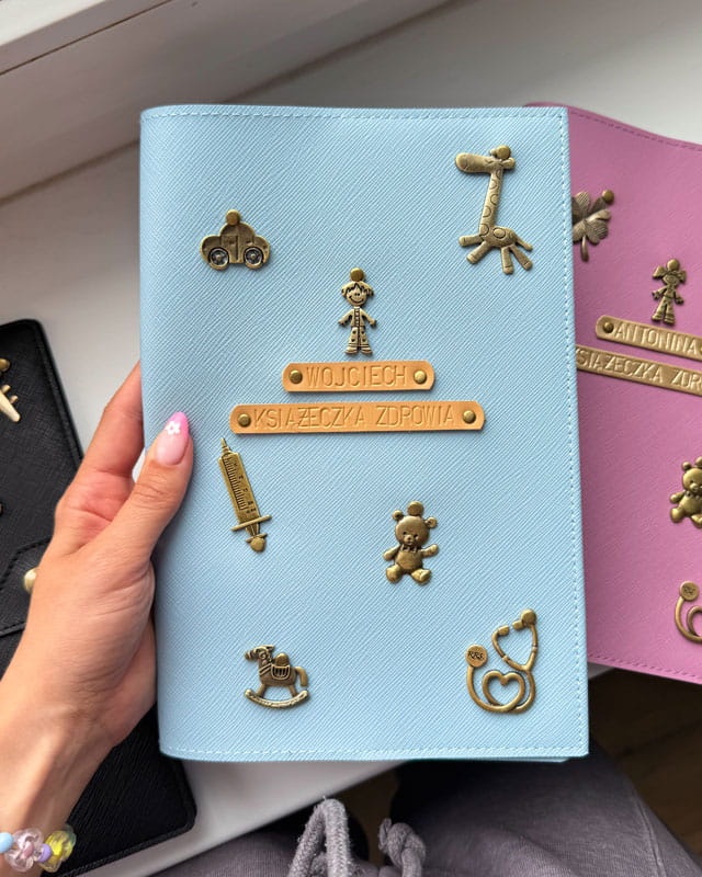 Personalizowana okładka, etui na książeczkę zdrowia dziecka